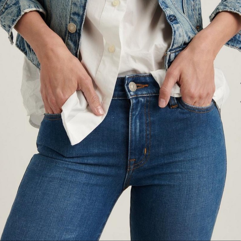 WORN ONCE Lucky Brand Midrise Ava Legging Jean